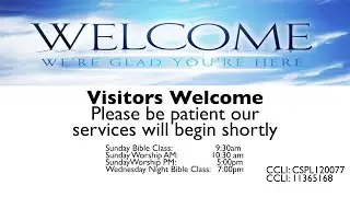 11/26/25 - Wednesday P.M. Bible Class - Kenny Nunley - WHO IS ON THE LORD'S SIDE?