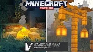 SHADER MCPE (PATCH) 1.21+ || VERT LEGACY SHADER || RINGAN SUPPORT LOW END