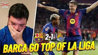 Ямал готовит по возвращении! Барса возглавила Ла Лигу 🤬 | Барселона 2-1 Реал Сосьедад