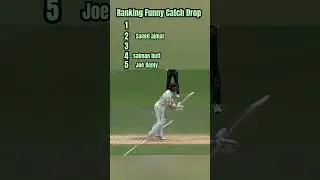 Ranking Funny Catch Drops| #cricketaddict #cricket #drops #iplcricket #trending
