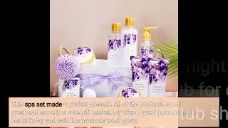 Bath Spa Gift Basket, Body & Earth Spa Gift Baskets for Women best review