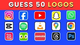 Guess the App Logo in 3 Seconds | 50 Famous App Logos Quiz