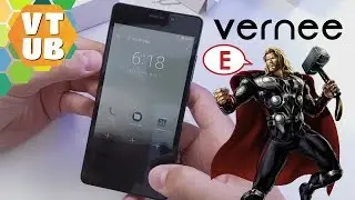 Vernee Thor E 2017 Смартфон за $100 с КРТУОЙ фишкой - посылка с GearBest