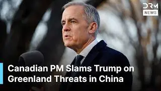Canadian PM Pushes Back on Trump's Greenland Threats, Supports Denmark, Raises Issue With Xi | AC1G