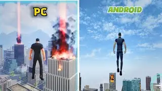 Undefeated Game PC vs Android Mobile Comparison || SuperMan & Flash Game