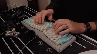 Gothic70 Lubed, Filmed Gateron Black Inks 205g0