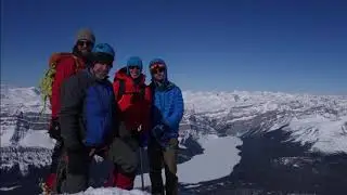 Mt Hector - Apr 16, 2019 - Banff National Park - K Dalton, C Hockings, C Westguard, A Sekera, D Lutz