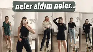 DENEMELİ KIYAFET ALIŞVERİŞİM | yine perişan olduk, şimdi evi kim toplayacak 🙈