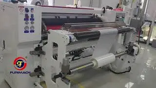 SLD-51131G Matte PET film and release film peeling and slitting machine