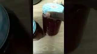 our homemade blackcurrant juice sweetened with sugar