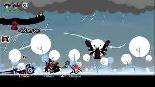 Patapon 3 Co-op - Queen Kharma Raid