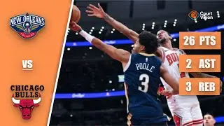 Jordan Poole - 26 Points, 2 Assists, 3 Rebounds vs Bulls - 2025-26 Regular Season