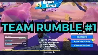 Team Rumble Mode | Fortnite Season 5 | Snowmando Challenges | Chapter 2 | WisoManiaX | #1