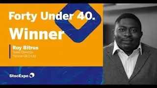 StocExpo Forty Under 40 | Roy Bitrus, Tenzor GEO Ltd