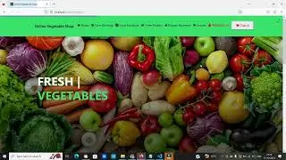 Online Vegetable Store Project using ReactJS, NodeJS and MongoDB | Mern Stack E-commerce Project