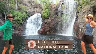 Exploring Florence Falls, Buley Rockhole and The Lost City in Litchfield National Park