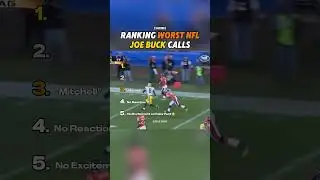 Ranking Worst NFL Joe Buck Calls #ranking #foryou #football #nfl #nfldraft #funny #joebuck