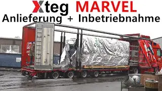 Xteg &ndash; Anlieferung & Inbetriebnahme  | MARVEL Fiber Lasermaschine