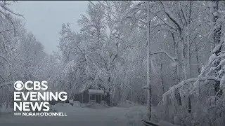 Winter storm leaves thousands without power in Northeast