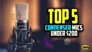 ✅ 5 Best Condenser Mics Under $200 Reviews in 2021- USB Connect, Extended Frequency & Flexible Mics