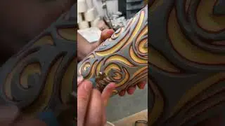 porcelain#plastermolds#shorts#shortsvideos#viral#curving #engraving