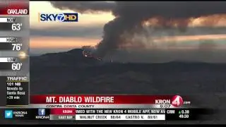 Mt  Diablo Fire now 45% Contained