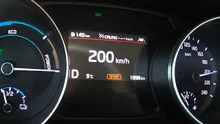 2020 Kia Ceed SW PHEV 1.6 GDI 6DCT 0-100 kmh kph 0-60 mph Tachovideo Beschleunigung Acceleration