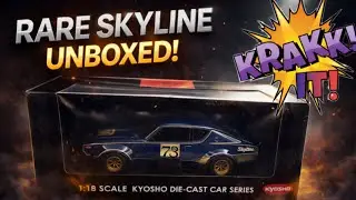 РЕДКОСТЬ! Распаковка и обзор модели Skyline 2000GT-R (KPGC110) 