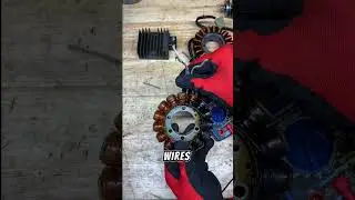 New motorcycle battery keeps dying? This is how motorcycle stators fail. And how to test it.