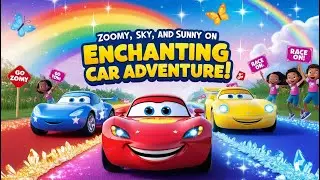 New Nursery Sparkling Zoomy Car Rhyme | Catchy Rhyme 4 Kids | Nursery Rhymes & Songs for Watch Poem