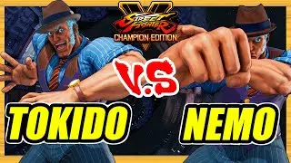 SFV CE 🔥 Tokido (Urien) vs Nemo (Urien) 🔥 Ranked Set 🔥 Street Fighter 5