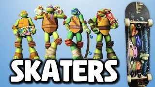 Pro Skaters LOVE Ninja Turtles: TMNT & Skateboarding (Tony Hawk, Ryan Decenzo, Chris Cole, & more)