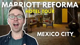 Marriott Mexico City: тур по отелю и номерам Reforma