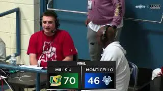 Varsity Bball - Mills U Comets at Monticello Billies