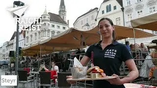 RAJCHL REIST nach Steyr: Schmankerlmarkt - Streetfood Fest am Stadtplatz