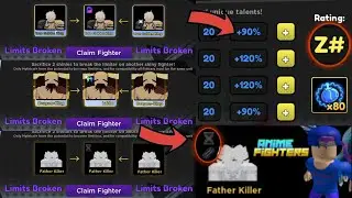 DPC Upgrade -  Full Team Max LvL (315) Limitless |Roblox| Anime Fighters Simulator