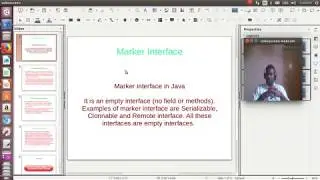 Marker interface in java