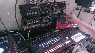 Aggressive Acid Techno Jam (Uno Synth Pro X, Roland T-8, TR-8S, Novation Circut Tracks)
