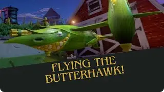 Flying The Butterhawk!: Plants vs Zombies Garden Warfare 2