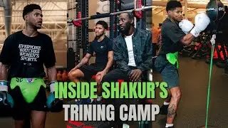 Shakur Stevenson INSIDE TRAINING CAMP For Teofimo Lopez!