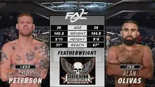 Alan Olivas vs. Cody Peterson - FAC 29
