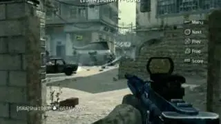 COD4 team deathmatch מתן שרון אמיר אביב נגד יהודה מאור שי