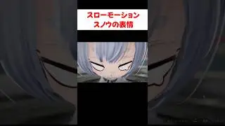 【デナアビ】スローモーションで見るスノウの変顔 キョウン戦 【デュエットナイトアビス】