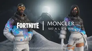 Our First Look At The Incredibly REACTIVE Moncler Skins! (Moncler x Fortnite Reveal Trailer)