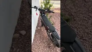 getting a thicker front tire #bike #ebike #electricbike #bikelife #dirtbike #wheelie #mods #shorts