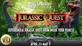 Jurassic Quest Drive-Thru, Salt Lake City, UT, April 23 - May 9, 2021