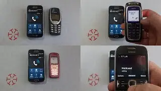 My old button Nokia phones incoming calls. Part 2
