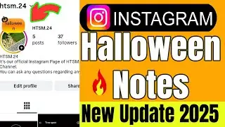 Заметки на Хэллоуин для Instagram &mdash; Новое обновление 2025