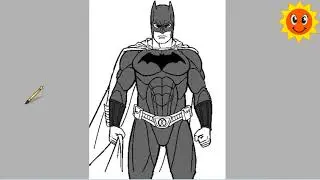 Batman Coloring Page | Coloring Page for Kids