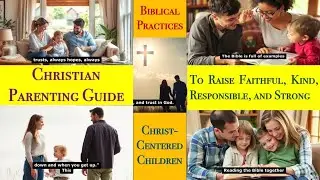 👨&zwj;👩&zwj;👧&zwj;👦 Christian Parenting Guide | Biblical Practices to Raise Faithful & Christ-Centered Children🙏